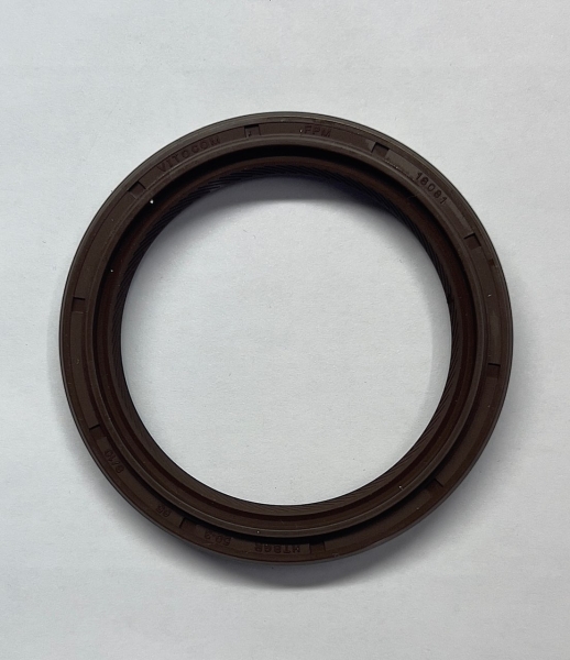 44 Сальник 2.2-50,3х65х8/10 с пружиной, вала коленчатого передний пр. 18081 ISF 2.8 (VITON)Фторкаучук