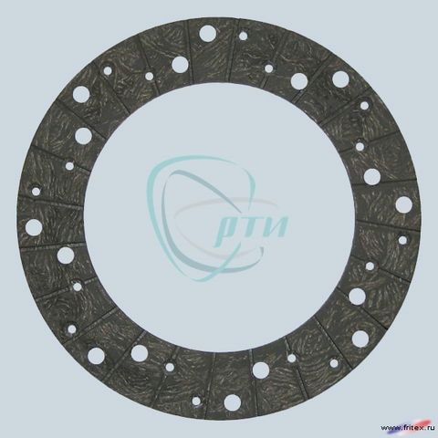 Накладка фрикционная (ферродо) В-га (б/асб.) свер (ЗМЗ)