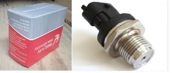 Датчик давления топлива в рампе, ПАЗ, КамАЗ Cummins ISF-2,8/3.8, 6ISBe, Д-245-Е3,Е4