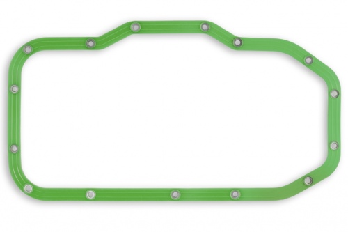 Прокладка масл. картера 406 дв. (силикон с пресс-шайбами) зеленый