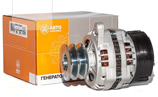 Генератор ГАЗ-4301, 33081, 33086, 3309 28В, 60А с двиг. ММЗ Д-245.1