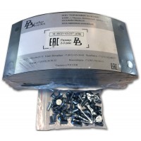 Р/к с накладками ТИИР-459 (Россия) (4 шт) с стальными заклепками 5х12 (32 шт) (2-й рем.)