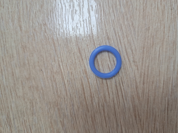 Прокладка (подвод. масла к КПТ и топлив. нас.) синий FMVQ (312384) ПТП обр