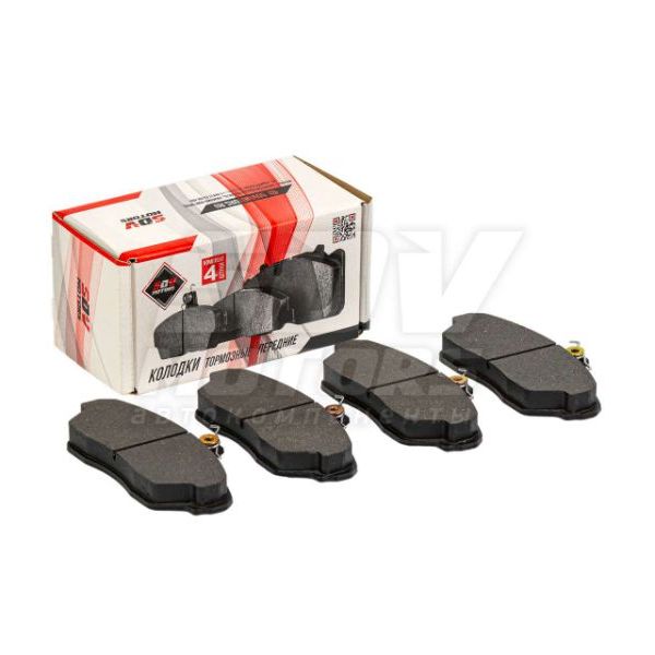 Колодка тормозная Г-3302, 2217, Г-ль Бизнес, Г-3110 В-га перед. (комп. 4шт)