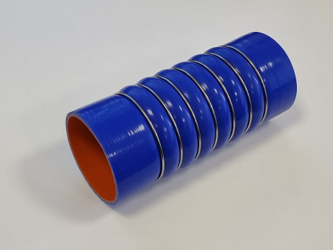 Патрубок интеркулера d110, L290CR 7/8 (силикон, с металлическими кольцами)