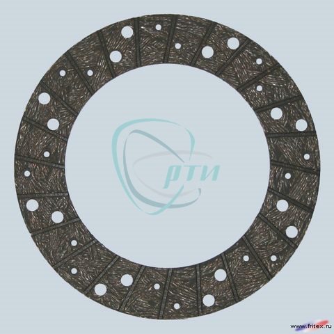Накладка фрикционная (ферродо) Г-ль (б/асб) сверл.