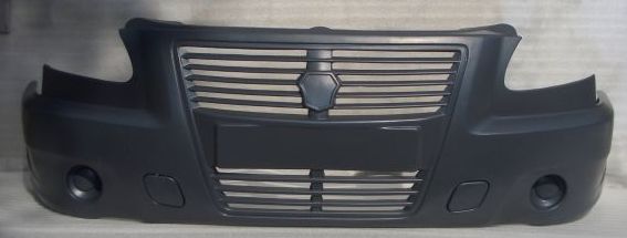 Бампер Г-ль "Бизнес" передний в сборе (литая решетка)