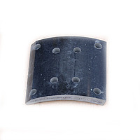 Накладка тормозная МАЗ-5440, МАЗ-104 перед. сверл., шлиф. 2-х сторон (18,2х14,3)