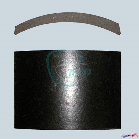 Накладка тормозная ЗИЛ-130 зад. (асбестовая)