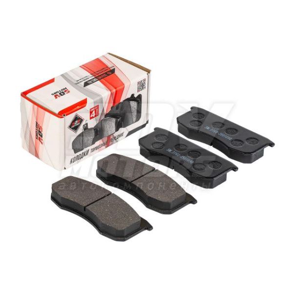 Колодка тормозная УАЗ 3160, Хантер, Патриот, СГР перед. (комп. 4шт)