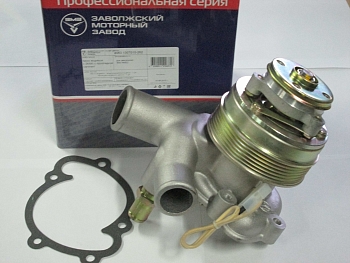 Насос водяной (помпа) ЗМЗ-40522,40524,40525 ГАЗель,Волга ЕВРО-2 с эл. муфтой