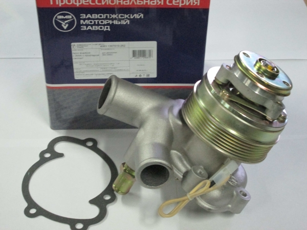 Насос водяной (помпа) ЗМЗ-40522,40524,40525 ГАЗель,Волга ЕВРО-2 с эл. муфтой