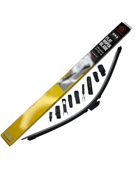 Щетка стеклоочистителя бескаркасная 24/600mm креплени 9 коннекторов KURUMAKIT