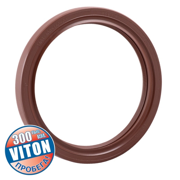 Сальник коленвала (зад.) 2108, ГАЗ,УАЗ дв.406,4216 (б) 80х100х10 (Viton)