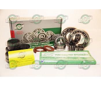 Р/к КПП 3309, 33104, 3308 (подшипники, прокладки, сальники) "Авторг"