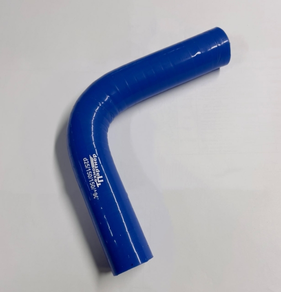 44 Патрубок радиатора угловой 35/150/150^90 силикон ТехноПартнер