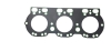 Прокладка головки блока ЯМЗ-236 н/обр. (металл/силикон)
