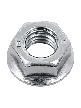 Гайка М8х1 с фланцем