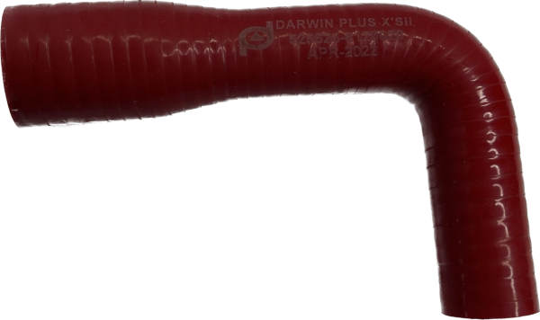 Патрубок радиатора угловой ЛиАЗ силикон Darwin Plus (25х16) (Индия)