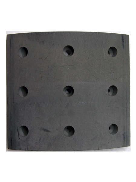 Накладка тормозная ПАЗ "Аврора", КАВЗ сверл. (б/асб) 135-26-23