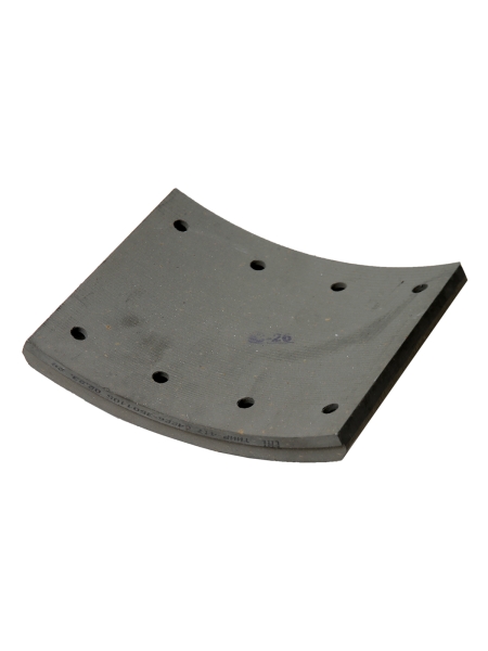 Накладка тормозная СуперМАЗ (б/асб)