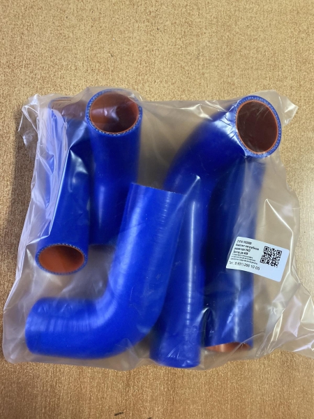 Патрубки радиатора УАЗ-31519 "Хантер" дв.УМЗ-421 инжектор (5 шт.) силикон Китай