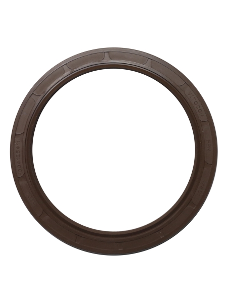 Сальник коленвала (зад) ЯМЗ-534 100х125х11-2.2 (Viton) с пружиной 17851 Фторкаучук (FPM)