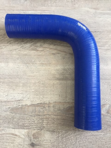 44 Патрубок радиатора угловой 50х50х230/280 силикон Deutz, МАЗ 505 ТехноПартнер