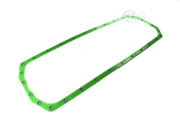 Прокладка масл. картера для Д-260; МТЗ-1221 с РА шайбами зелен.