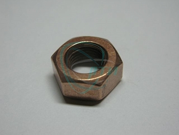 Гайка М10х1 коллектора кл.17 (омедн.)