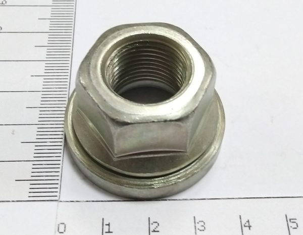 44 Гайка крепления колеса ГАЗель с шайбой.BULTEN