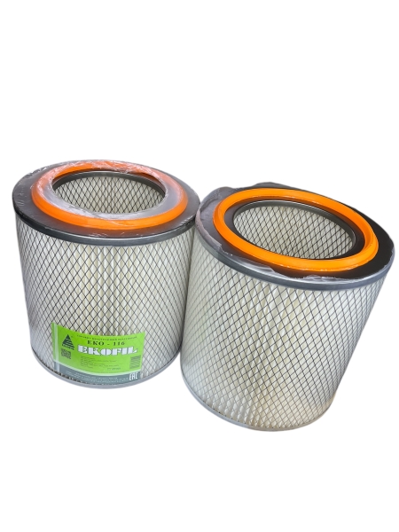 Фильтр воздушный Экофил МАЗ дв. ЯМЗ-8421 2 шт.