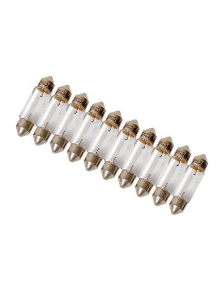 Лампа Ас 12V-5W SV8.5 Tesla (номер.знак,салон)