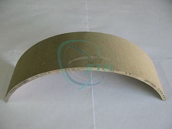 Накладка тормозная ЗИЛ Бычок зад. (б/асб.)