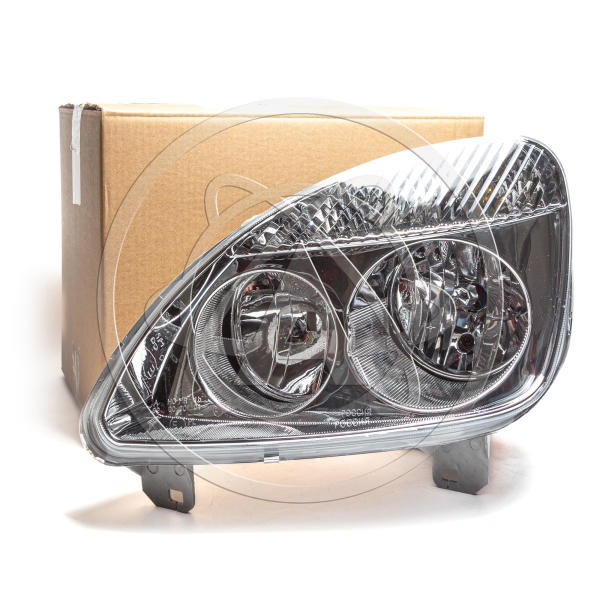 Блок-фара Г-3302, 2217, 33104 левая, стекло (ан.:1502.3775; 676.512.113)