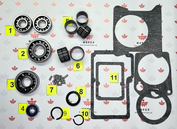 Р/к КПП Г-31029, 3110, 3102, 3302 и их модиф. до 2003 г.СТАНДАРТ ФАРЕР