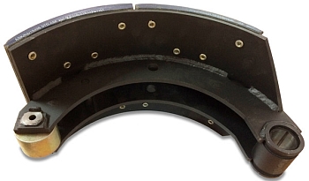 Колодка тормозная с б/асб накладками АТИ-720 (Россия), железографитовые втулки