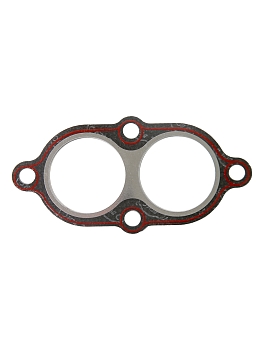 Прокладка трубы глушителя (приемной) дв.406 ЕВРО-3 с герметиком БЦМ