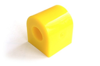 Подушка стабилизатора заднего УАЗ-2360 (ТЭП, желтый, D-20мм)