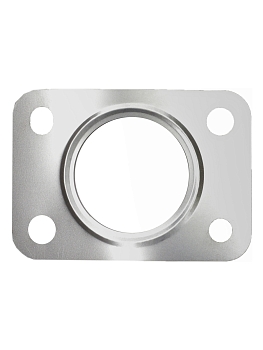 Прокладка заслонки радиатора отработавшихов (РОГ) дв.ЯМЗ-534, 536 металл