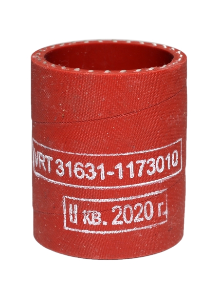 44 Патрубок интеркуллера УАЗ-3163 "Патриот" дв. IVECO (теплостойкий 50х61-0,29 ) ВРТ