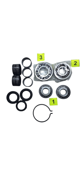 44 Р/к КПП ГАЗ, ГАЗель (подш. SKF,прокл.,сальник.) н/обр.