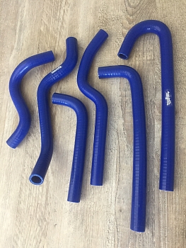 Патрубки отопителя Вал-й дв. Cummins силикон (6 шт.) ТехноПартнер