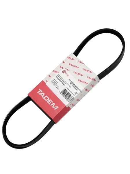 Ремень 850 (поликлин.) "Accent","Getz","Verna","Cerato",RIo,Demio,Almera,Primera,Justy БРТ (845)