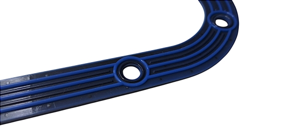 Прокладка масл. картера 406 дв. с РА каркасом син.