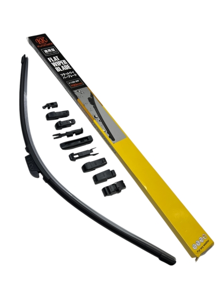 Щетка стеклоочистителя бескаркасная 28/700mm креплени 9 коннекторов KURUMAKIT