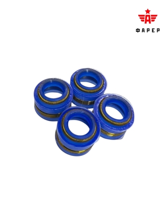 Клапана впускные и выпускные дв. КАМАЗ 740 ОРИГИНАЛ (2 шт+2 шт. с м/с колпачками) ФАРЕР