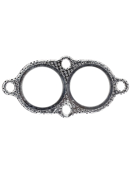 Прокладка трубы глушителя (приемной) дв.406 (облицованная)