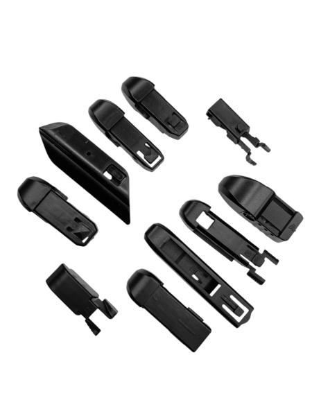 Щетка стеклочистителя бескаркасная для Китайских автомобилей 17/425mm крепление HOOK крючок KURUMAKI