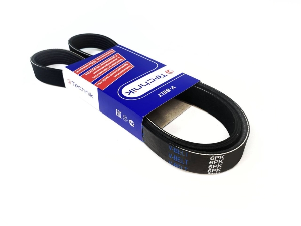 Ремень 1750 (6/PK) поликлиновой (Technik) В-га,Alfa Romeo,Citroen,Dodge,Ford,Land Rover,Volvo
